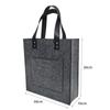 Bolsa Tote Publicitaria de Celebrante de Internet de Gran Capacidad para Ropa, Compras, Regalo, Almacenamiento, Regalo de Mano, Bolsa de Fieltro Portátil