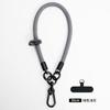 Cordão para Celular Pendurado no Pescoço Transversal 8mm Tira Trançada Corda Curta para Pulso Capa de Celular Cadeia de Cordão Atacado Fábrica