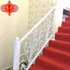 Corrimãos de escada de ferro forjado estilo europeu, corrimãos de varanda interna, corrimãos de bay window, corrimãos de madeira maciça para corredor de casa, instalação DIY no sótão