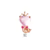 Fuente de joyería otoño e invierno nuevo chapado en plata piedra de hibisco doce signos del zodíaco chapado en oro rosa regalo de Navidad outlet de fábrica