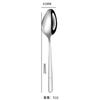 Amazon 410 Aço Inoxidável Western Food Tableware Faca e Garfo Colher Hotel Bife Doméstico Faca e Garfo Colher Engrossado 4 Peças Conjunto Venda por atacado