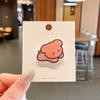 Broche Acrílico Coreano Ins Desenho Animado Pin Mochila Pingente Menina Distintivo Estudante Acessório Bonito de Verão Estilo Ins