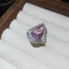 ¡Una Mirada Que Dura Toda la Vida! Anillo Abierto Cuadrado de Circonita Estilo Palacio con un Toque Único de Alta Gama, Joyería de Dedo Lujosa
