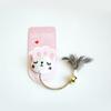Hierba gatera Juguete divertido para gatos Pluma Campana Muñeco de gato Suministros molares para mascotas Venta al por mayor Mini resistente a mordidas