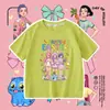 Camiseta de Manga Curta Caçadores de Demônios do Comércio Exterior Transfronteiriço para Homens, Mulheres e Crianças, Camiseta Versátil de Manga Meia
