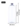 Botella de Plástico Personalizada 100Ml200Ml500Ml Transparente con Tapa Sellada Tapa de Aluminio Líquido Sub-Botella Botella de Muestra