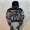 Comercio transfronterizo 2025 sudaderas de moda europeas y americanas, sudaderas casuales 3D rosas, sudaderas con capucha europeas y americanas, ropa y prendas de abrigo nuevas