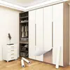 Pegatinas de color cambiante para armario con tacto de piel engrosada, transformación de puerta de armario viejo, puerta corredera, película de renovación de muebles, papel tapiz autoadhesivo