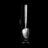 Nueva Cuchara Pala para Sandía de Acero Inoxidable 304 con Patrón de Piedra de Amazon Transfronterizo Cuchara de Postre Cuchara para Pastel Helado