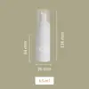 Frasco Borrifador Mousse Espumante Transfronteiriço 100ml Frasco de Plástico PET Branco 30 Dentes Portátil Frasco Mousse de Espuma de Limpeza