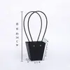 Dia das Mães Bolsa de Couro Impermeável para Arranjo de Flores Embalagem para Buquê Caixa de Presente Bolsa Tote Embalagem para Flores Musiss/Muxi Várias Cores