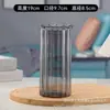 Frasco de almacenamiento de vidrio de sodio-calcio, jarrón para flores de cultivo en agua, decoración de sala de estar estilo ins de lujo ligero, frasco de almacenamiento de vidrio de lujo ligero