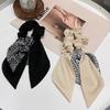 Bow Tie Headwear Ribbon elegante gravata lenço de cabelo Manchete simples All-match corda de cabelo de alta qualidade acessórios de cabelo para mulheres