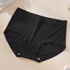 Ropa Interior para Mujer, Parte Inferior Antibacteriana, Alta Elasticidad, Cómoda, Amigable con la Piel, Entrepierna de Algodón Transpirable, No Aprieta, Calzones Modales para Mujer sin Marcas
