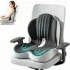 Espuma viscoelástica de rebote lento Cojín de asiento de una pieza Respaldo Silla de estudiante para oficina Cojín de silla Soporte lumbar para coche Cojín de glúteos de una pieza