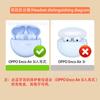 Adecuado para OPPO Enco Air3i Audífonos Bluetooth Estuche Protector Estuche de Silicona Unido para Audífonos Bolsa de Almacenamiento Caja