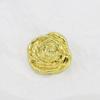 Estilo europeu e americano Vintage Rose Metal Button Padrão Alloy Button Moda Feminina Camisola Terno Jaqueta Fivela Decorativa