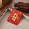 Nuevas Pegatinas Rojas para Teléfono 2026, Paz y Prosperidad, Mejorando Cada Vez Más, Adornos Pequeños de Imitación Oro Foil Tarjetas