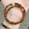Pulsera de Cuentas Envueltas en los Dedos "Qingmu", Exquisita y Elegante, Alto Valor Estético, Nuevo Estilo Chino, Accesorio de Muñeca de Círculo Único Estilo Antiguo