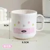 Taza Linda para Enjuague Bucal Mengqu para el Hogar Taza para Lavar Taza para Cepillo de Dientes Tazas de Pareja Taza de Dientes Taza con Soporte para Cepillo de Dientes Taza para Cepillo de Dientes Antimoho