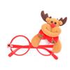 Decoraciones Navideñas 2022 Juguete para Adultos y Niños Papá Noel Muñeco de Nieve Gafas con Astas Gafas de Decoración Navideña