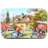 Rompecabezas de caja de hierro de 60 piezas, educativo para niños, jardín de infancia, educación temprana, caricatura, juguete de rompecabezas de madera, generación