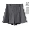 Falda-Pantalón de Moda Lujo Ligero 2026 Verano Nuevo de Cintura Alta Modernos Versátiles Shorts para Mujer, Reductores de Edad Versátiles Falda-Pantalón Plisada, Ligeros