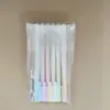 Pluma de pegamento de puntos de viento sin imprimir, pegamento en forma de pluma, adhesivo para álbum de recortes infantil, pegamento de secado rápido, pluma de pegamento de color creativa para estudiantes