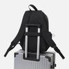 Mochila leve casual de grande capacidade simples cor sólida júnior do ensino médio Mochila de estudante universitário Mochila de viagem com vara sonolenta