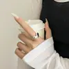 Anel Tendência e Único em Formato de Coração Aberto para Mulheres com Design Sofisticado
