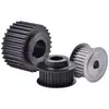 Kit de rueda síncrona y correa síncrona 5M 8m 14m 20m XL H L aluminio hierro en stock cono tensor manguito polea
