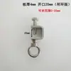 Abrazadera de Sujeción para Tubería 304 Acero Inoxidable Clip de Sujeción Abrazadera de Tigre Clip en Forma de U en Forma de C