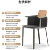 Conjunto minimalista de silla Teku de aleación de aluminio tejida con cuerda Olyfin y mesa redonda de losa de roca, Muebles de teca para patio exterior nórdico