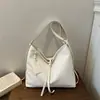 Bolso de mano de gran capacidad estilo casual, nuevo de moda verano 2026, simple, de alto valor, tejido texturizado, versátil, vintage