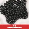 50 Piezas Vidrio Gelatina Color Sólido Imitación Jade Redondo Cuentas Sueltas Pasadores de Pelo Hechos a Mano Pulseras Collares Pendientes Materiales