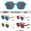 Red popular con gafas de sol de silicona para niños para exteriores polarizadas gafas de sol para niños gafas de sol lindas para bebés al por mayor