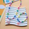 Collar colgante lindo de bebé dragón para niños accesorios de flor color caramelo joyería fresca de amor para niña pulsera