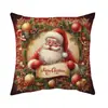 Funda de Almohada Decorativa para Sala de Estar con Impresión Digital Atmosférica Funda de Cojín para Festival Funda de Cojín para Sofá de Navidad Amazon