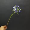Flor artificial de terciopelo con forma de corazón de Belén para el hogar, flores falsas para decoración de sala de estar, adornos, accesorios de tiro, decoración