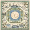 Alfombrilla para mesa de mahjong de estilo americano más vendida, hecha de tela Jiaji, impermeable, con base de goma, antideslizante, reductora de ruido, resistente al desgaste, adecuada para entretenimiento en casa
