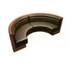 Juego de mesa y sillas de restaurante estilo rústico, mesa comercial de madera maciza estilo japonés para restaurantes de hot pot, sillas de ratán para comedor