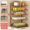 Artefactos de Almacenamiento para Cocina Bolsa para Frutas y Verduras Frescas Estante de Almacenamiento Cubierta de Film Plástico para Gabinete Caja de Almacenamiento Estante para Condimentos de Gabinete