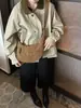 Bolso de bocina de gran capacidad retro de nicho para mujer, nuevo bolso tote para el trabajo de otoño/invierno 2026, bolso de hombro, bolso de axila, bolso cruzado