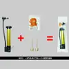 Inflador de Basquete e Futebol, Mini Inflador Portátil, Bomba de Ar para Bicicleta e Mountain Bike, Inflador Manual de Basquete