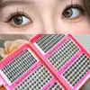 Pestañas postizas transfronterizas de Amazon, europeas, americanas, asiáticas, mestizas, dulces y geniales, doble estilo, segmentadas, fáciles para principiantes, más vendidas, DIY