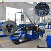 Máquina automática de duto espiral, máquina de formação de tubos de parede fina, rolo de tira de metal, máquina de costura espiral