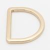 Pm Hebilla de Anillo en D de Metal Nuevo DIY Herrajes para Equipaje Accesorios Puente de Arco Borde Grueso Sólida Hebilla Decorativa en Forma de D