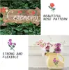 Plantilla de Pintura Hueca Floral de Amazon para Niños, Plantilla DIY para Pared, Lienzo de Decoración, Plantilla de Dibujo
