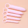 Tapón anal graduado de silicona con anillo de extracción, forma de media luna, expansor anal unisex, herramienta erótica de masturbación, productos para adultos para parejas, venta al por mayor