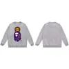 Suministro Mayorista Transfronterizo de Marca de Moda de Comercio Exterior Sudadera Pesada de Algodón con Cuello Redondo Chaqueta Larga de Tiburón 13